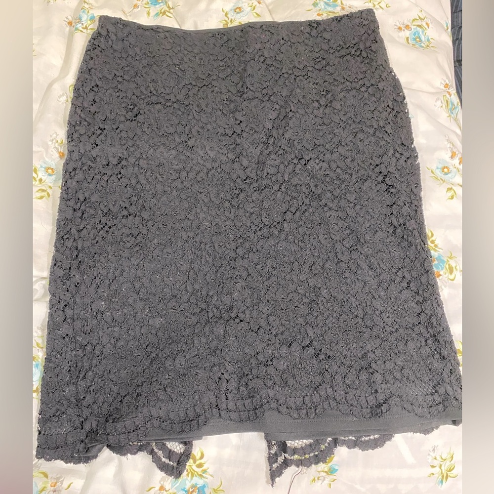 Lacey pencil skirt